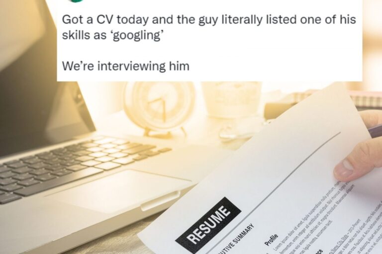 Job Applicant Lists ‘Googling’ as Skill on CV, Twitter Asks if He Scored an Interview