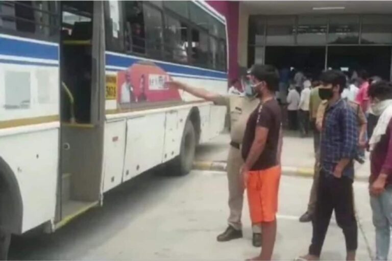 Kanwariyas Try to Trick Authorities in Haridwar, Sent Back Home