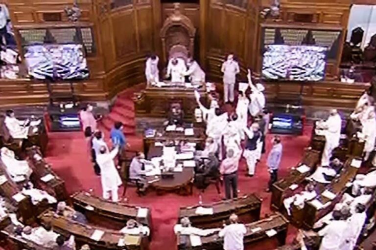 Parliament Monsoon Session LIVE Updates: Congress MP Issues Notice in Lok Sabha to Discuss Farm Laws