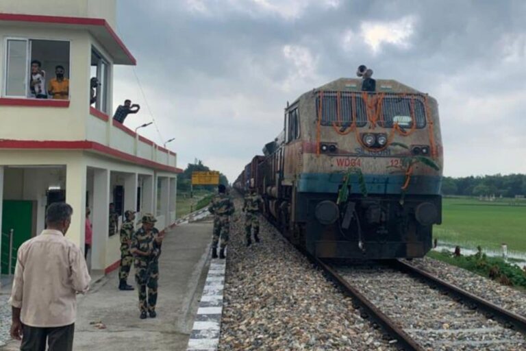 Haldibari-Chilahati Link: First Goods Train from India to Bangladesh Reaches Neighbour With Stone Chips