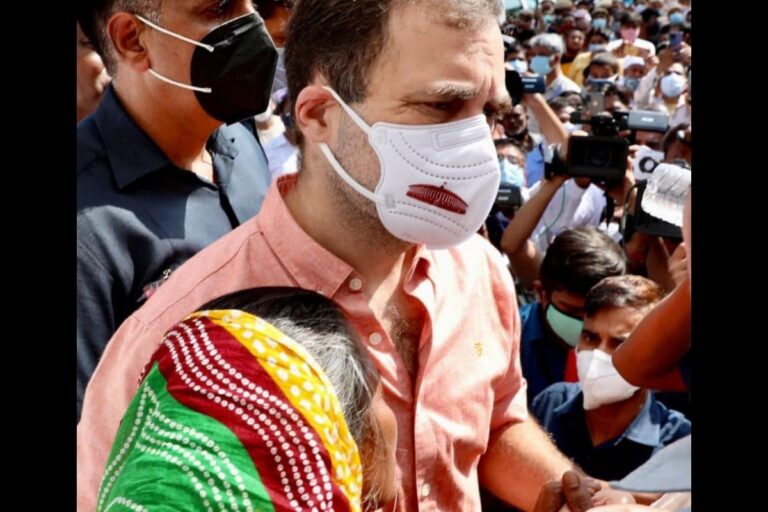 Dalit Girl’s Rape-murder: Rahul Gandhi Posts Pic of Victim’s Kin, NCPCR Asks Twitter to Take Action