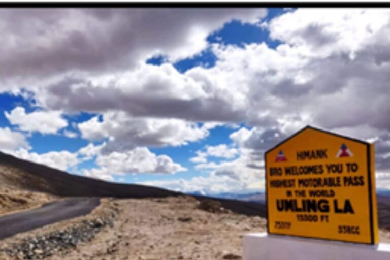 Umlingla Pass: At 19,300 Ft, India Completes Construction of World’s Highest Motorable Road in Ladakh