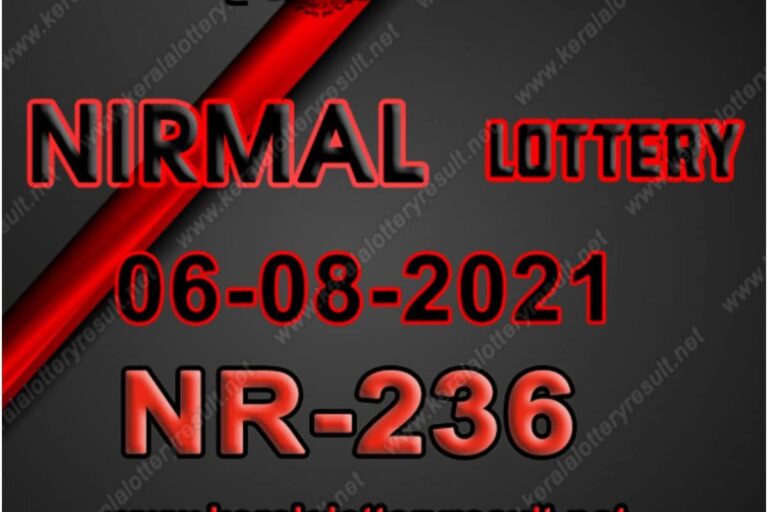Kerala Lottery Result 2021: Nirmal NR-236 Lottery Result for August 6 at 3 PM; Check Guessing Numbers