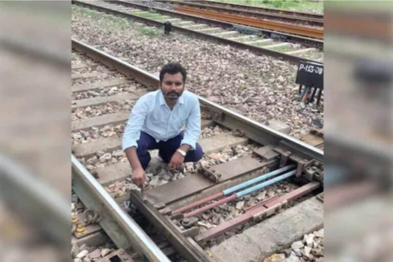 Railway Employee Walks 7 Kilometers In Heavy Rain To Fix Communication System