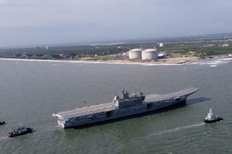 India’s First Indigenous Aircraft Carrier Vikrant Successfully Completes Five-day Maiden Sea Voyage