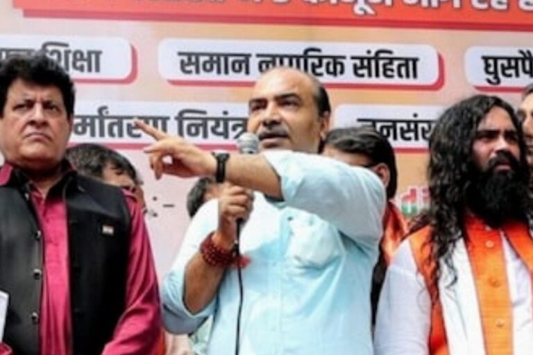 Delhi Police Detains Former BJP Spokesperson, 5 Others Over Communal Slogans at Jantar Mantar