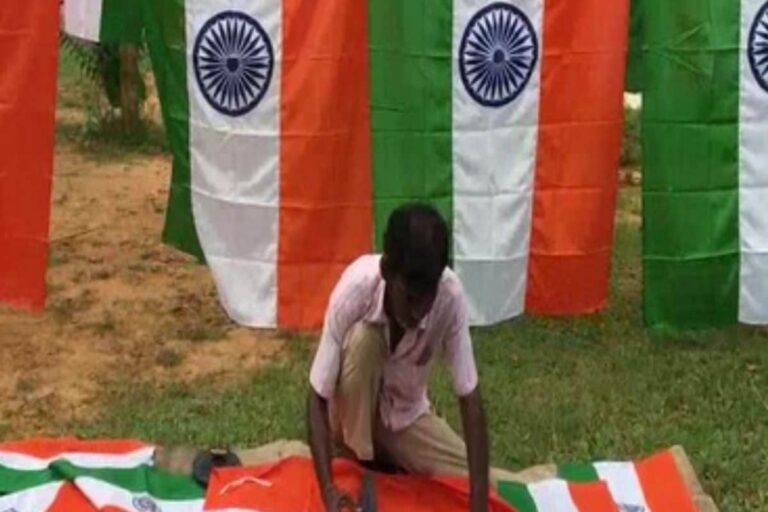 MP: Tricolour Placed Upside Down on Vehicle; Police Driver Suspended
