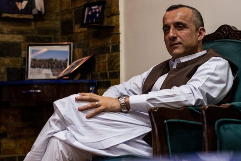 Amrullah Saleh is Mounting an Anti-Taliban Front From Afghanistan’s Panjshir, His Birthland