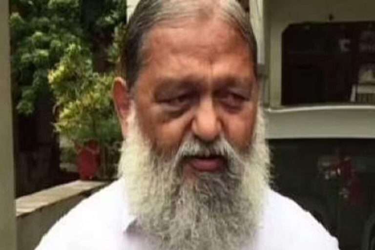Haryana Minister Anil Vij Admitted to Chandigarh’s PGIMER as His Oxygen Levels Drop