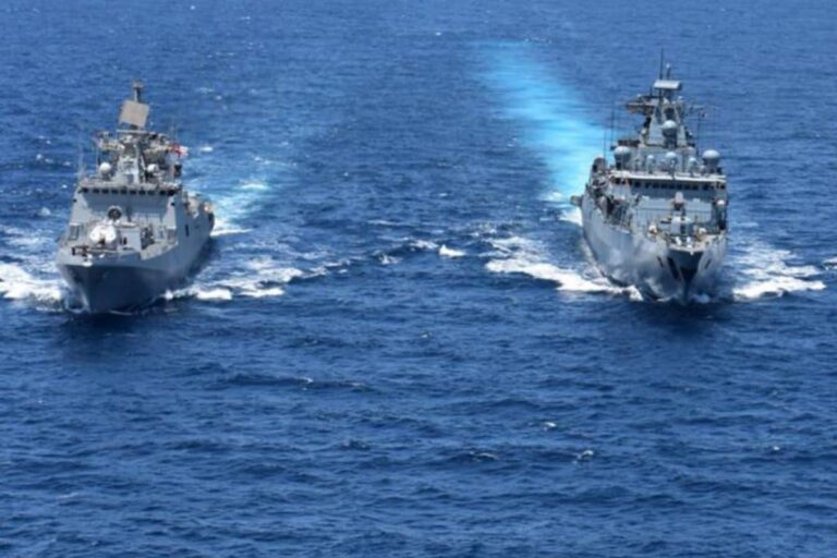 Navies of India and Germany Carry Out Joint Exercise in Gulf of Aden