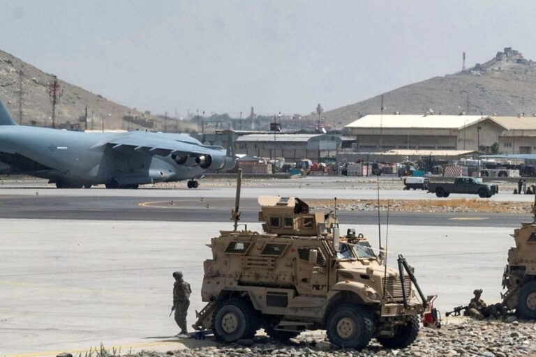 Taliban Spokesman Says a US Airstrike Targeted a Suicide Bomber in a Vehicle Who Wanted to Strike Kabul Airport