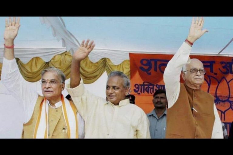 LK Advani Remembers: Kalyan Singh Stalwart of Indian Politics, Grassroots Leader