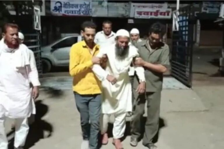 Muslim Man Forced to Chant ‘Jai Shri Ram’ in Madhya Pradesh, Cops Arrest Two Men; Cong Says Govt ‘Mute Spectator’