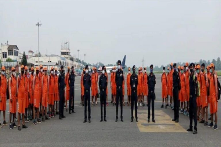 Bihar Floods: Three More NDRF Teams Reach Patna for Relief Operations