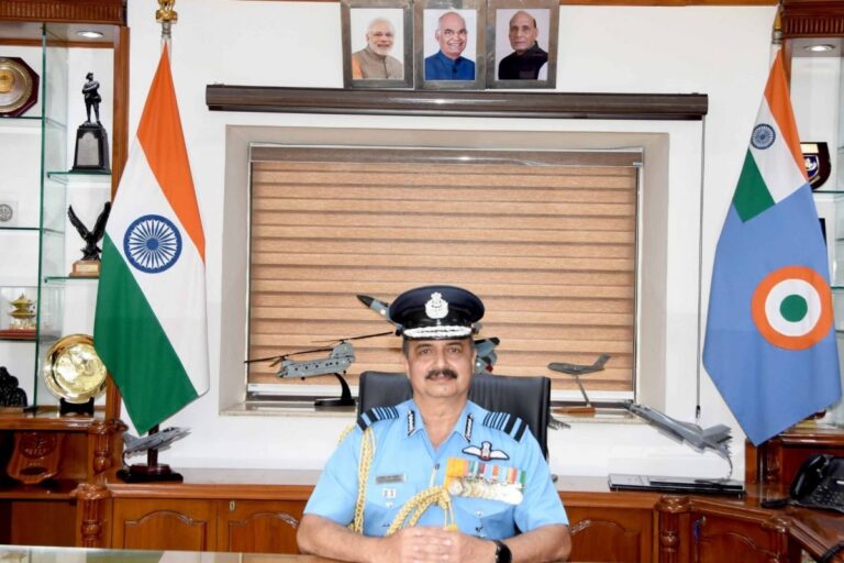 Air Chief Marshal VR Chaudhari Takes Charge as New Chief of Indian Air Force