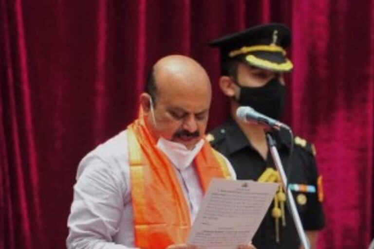 ‘Farmers’ Protest Outside Delhi Sponsored by Congress’: Furore in Karnataka Assembly After Bommai’s Comments