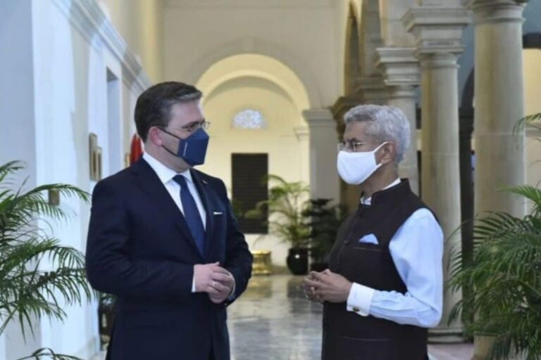 EAM Jaishankar Holds ‘fruitful’ Talks with Serbian Counterpart
