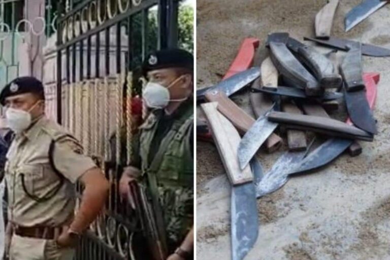 Ex-HNLC Leader Death: Meghalaya Groups Stage Surprise ‘Knife Surrender’ Protest at Secretariat