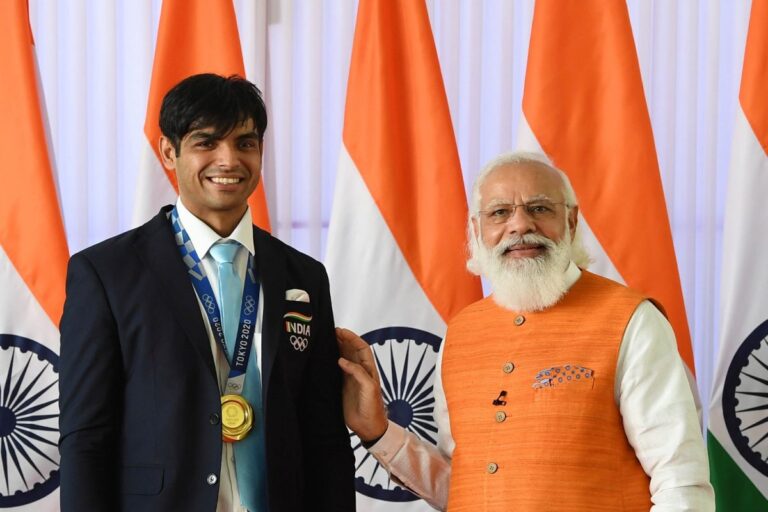 Neeraj Chopra’s Javelin, PV Sindhu’s Racket Under Hammer: Ministry of Culture Organises E-auction of Gifts on PM Modi’s B’day