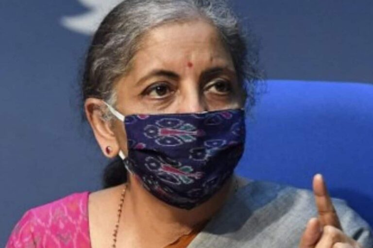 FM Nirmala Sitharaman: Protection from Coronavirus Through Vaccination Can Eliminate Economy-related Risks