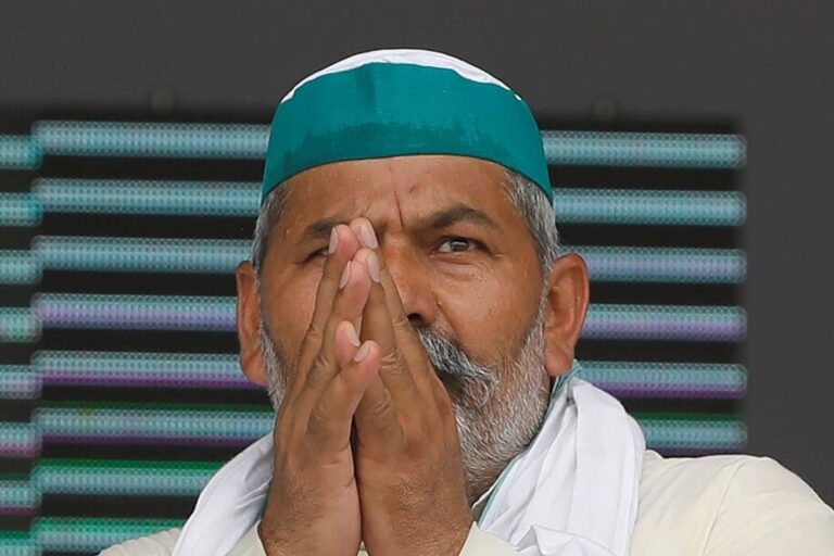 Kisan Mahapanchayat: BKU’s Rakesh Tikait Asks Farmers to Chant ‘Allah Hu Akbar’, ‘Har Har Mahadev’ In Solidarity