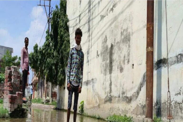 Varanasi: Waterlogging, Dengue Threat Looms Large in Locality Around BHU