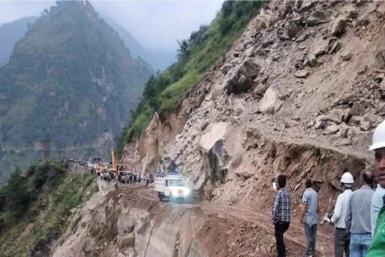 Yellow Alert in Himachal’s 10 Districts, National Highways Closed Due to Landslides