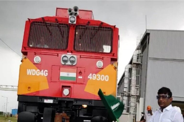 Marhaura Rail Engine Factory Delivers 300th Diesel Train Engine to Railways