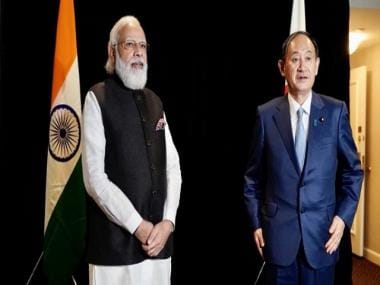 ‘Furthering friendship’: PM Modi meets Japanese counterpart Yoshihide Suga ahead of Quad summit