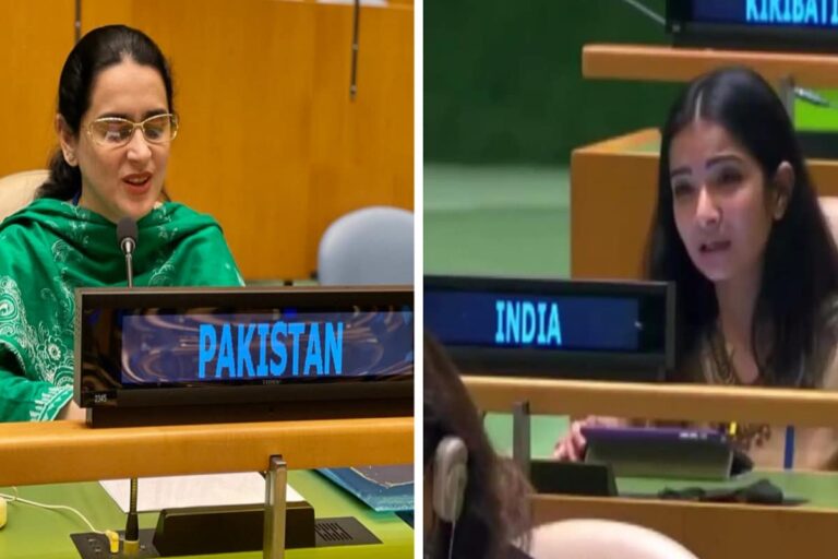 Beyond Charges, India’s Sneha Dubey, Pak’s Visually-Impaired Saima Saleem Painted Courage at UN