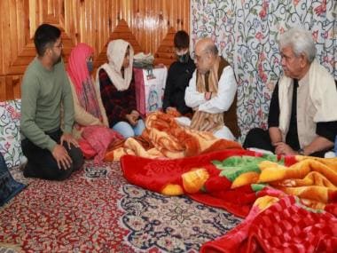 In J&K for the first time since scrapping of Article 370, Amit Shah visits family of cop killed by terrorists