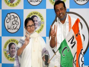 TMC stands for ‘Temple, Mosque, Church’, says Mamata as Leander Paes, Nafisa Ali join party ahead of Goa polls