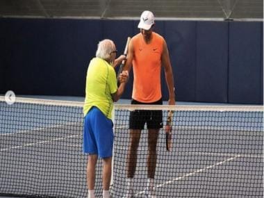 Love all: Social media gushes over video of Rafael Nadal playing point with 97-year-old opponent