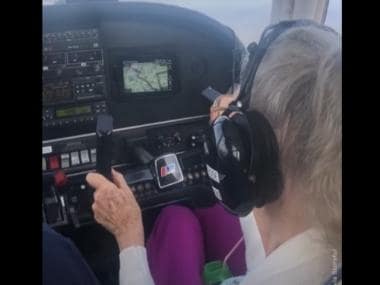 84-year-old ex-pilot with Parkinson's flies plane for last time; watch viral video here