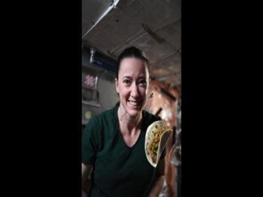 NASA astronauts feast on first-ever chili peppers grown in space by preparing ‘taco fiesta’