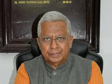 Tathagata Roy fumes on Twitter, blames BJP state leadership for bypolls fiasco in West Bengal