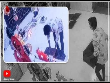 Thief seeks blessings in temple before stealing donation box in Maharashtra; watch viral video here