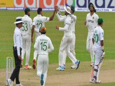 Live Cricket Score, Bangladesh vs Pakistan 2nd Test Day 1 at Dhaka