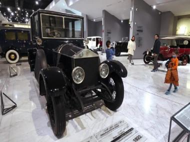 Iran’s vintage cars display racy and lavish past of toppled Pahlavi dynasty