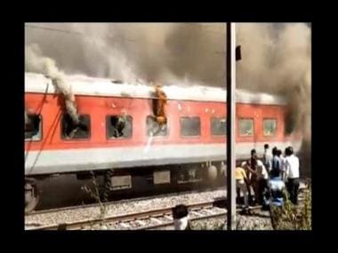 Fire breaks out in pantry car of Gandhidham-Puri Express train, no injuries reported