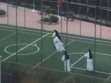 Netizens cheer as four Italian nuns play football, watch viral video here