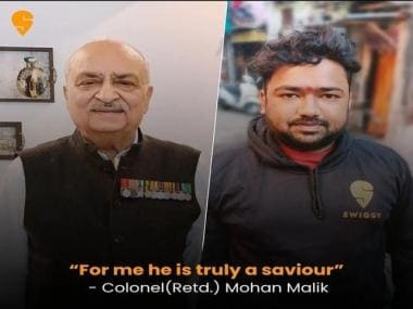 ‘Unsung delivery heroes’: Retired Colonel recalls how Swiggy delivery partner saved his life