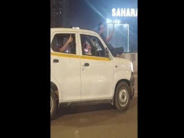 Watch: Men perform dangerous car stunt near Bandra Worli Sea Link; arrested