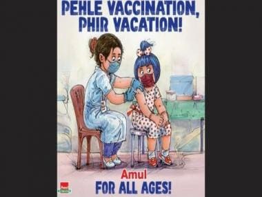 Amul shares interesting topical to encourage children from 12-14 years to get their COVID jab