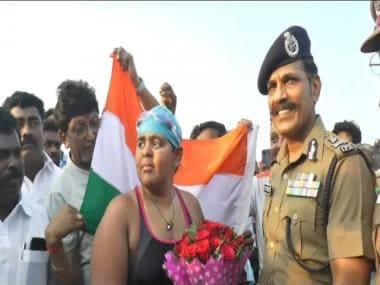 Watch: 13-year-old para-swimmer with autism covers 28.5 km from Sri Lanka to India
