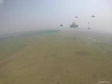 Watch: Daring video of Indian Army paratroopers conducting aerial drill near Siliguri corridor