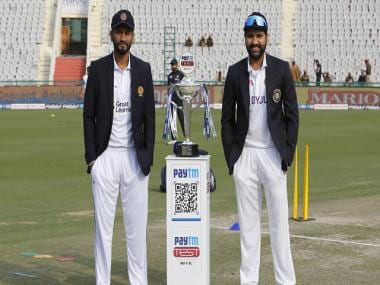 India vs Sri Lanka Live Score, 1st Test at Mohali: Hosts lose Rohit Sharma after strong start