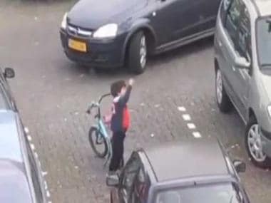 Watch: Kid’s hilarious parking video goes viral, social media users impressed by his swag