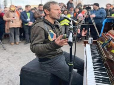 Hitting the right note: How a Ukrainian musician is carrying out the world’s ‘most dangerous rock tour’