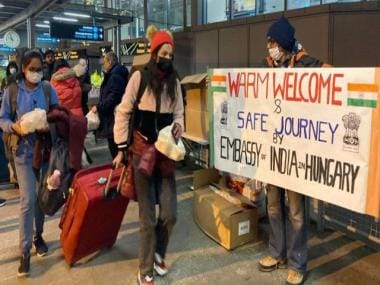 Operation Ganga: All Indians left Ukraine’s capital Kyiv, 26 flights over next 3 days to evacuate citizens, says MEA